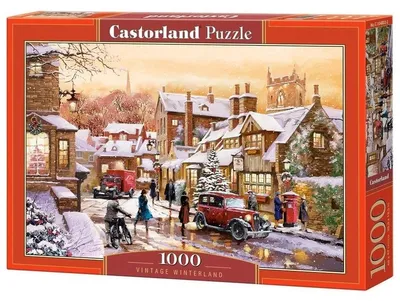 Image de Puzzle 1000 pièces Vintage Winterland 104802