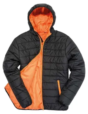 Produktbild von Result Core - Steppjacke für Herren FK1231 (L) (Schwarz/Orange)