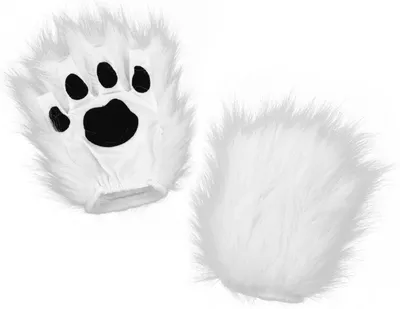 Produktbild von Fingerlose Handschuhe Halloween Tatzen Tierkostüm
