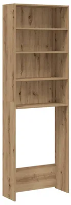 Obrázok produktu pre vidaXL Artisan dubová polica na práčku 64x24x190 cm
