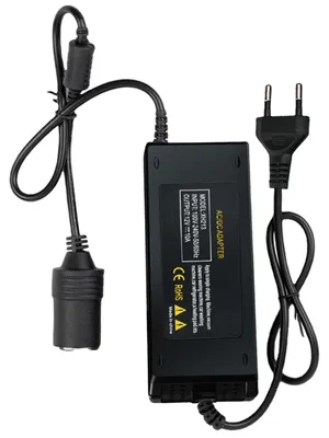 Productafbeelding van 180 W 15 A spanningsomvormer 230 V naar 12 V met sigarettenaansteker stopcontact