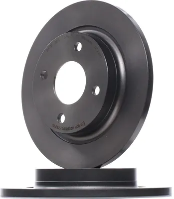 Produktbild von 2x BREMBO Bremsscheibe 08.D566.11 für FORD Fiesta Mk7 Schrägheck 40mm 253mm