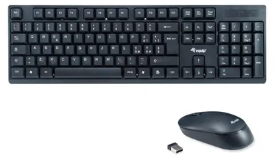 Productafbeelding van 245223 Draadloos Toetsenbord en Muisset, Italiaanse Lay-out (QWERTY)