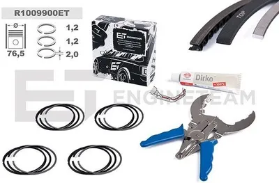 Immagine prodotto di ET ENGINETEAM R1009900ET - Set di fasce elastiche per pistoni. Compatibile con: VW GOLF VI (5K1), Golf V hatchback (1K1), POLO (9N), Polo hatchback (6R1, 6C1), TOURAN