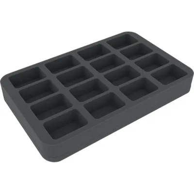 Obrázek produktu pro Pěnová vložka o tloušťce 35 mm pro miniatury v měřítku 1:100 (15 mm)