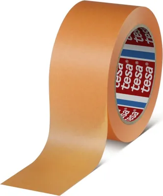 Produktbild von tesakrepp 4342 50m x 50mm, orange Präzisionskrepp 18 Stk
