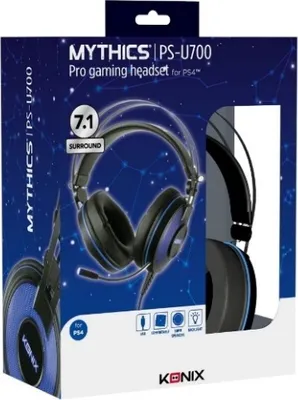 Produktbild von PS4 Konix Gaming Headset 7.1 PS-700