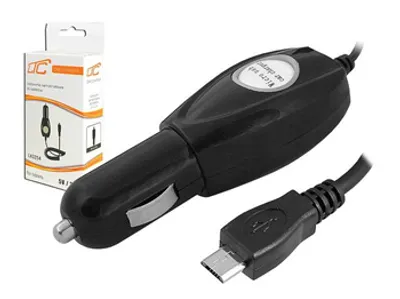 Obrázek produktu pro Autoadaptér 12V/5V 2,1A s konektorem micro USB, LTC LXG254