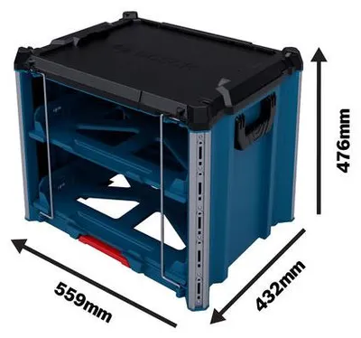 Produktbild von Koffersystem L-BOXX Contractor Rack 2
