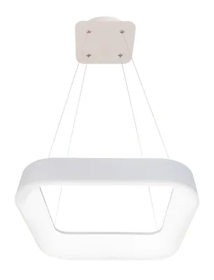 Obrázek produktu pro Ecolite Bílé závěsné LED svítidlo hranaté 40W s DO WMKL02S-40W/LED-BI