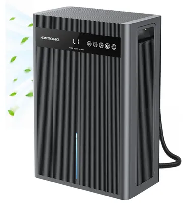 Productafbeelding van Luchtontvochtiger - 3 liter - Stille slaapmodus - Timer 12 tot 84 uur - 7 kleuren LED