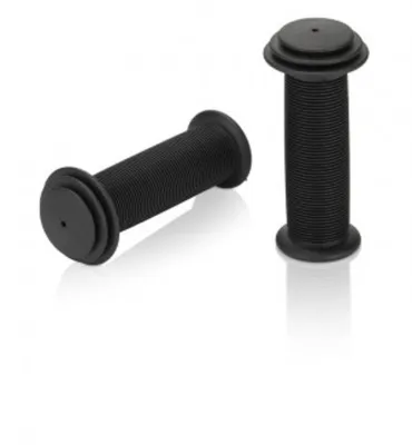 Obrázok produktu pre Detské rukoväte na bicykel XLC GR-G18 s ochranou proti nárazu, lamely, 100 mm, Ø 22 mm, modré (1 pár)