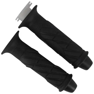 Produktbild von Gasgriff Set mit Endkappen Kegel 22-24mm Länge 140mm 1180302-2-Set