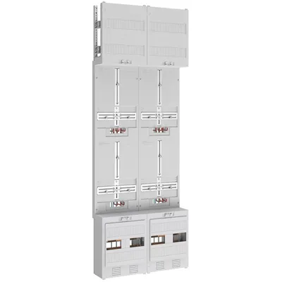 Immagine prodotto di Spazio contatore 3pts 4z - Pannello contatori 4 contatori kWh 0 file Z29740