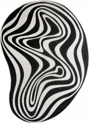 Image de Tapis rond d'extérieur, réversible EX1 DALI