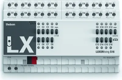 Produktbild von THEBEN AG Theben KNX 4800429 Schaltaktor LUXORliving S16