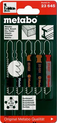 Produktbild von Metabo Stichsägeblattsortiment 2,H+M+Kunst, 5-tlg.
