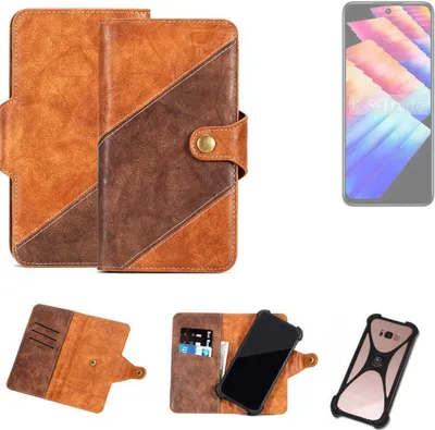 Produktbild von K-S-Trade Handyhülle Schutzhülle Bookstyle Case Wallet-Case kompatibel mit Infinix Note 30 Play Cover Klapphülle Kantenschutz Smartphone