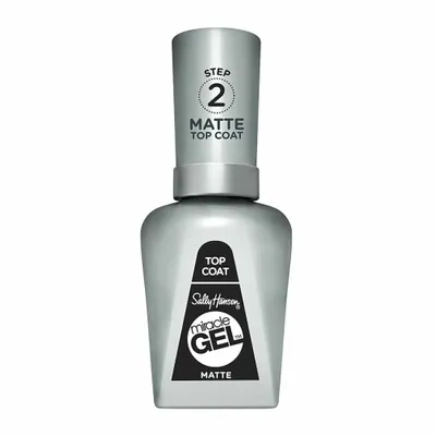 Immagine prodotto di Sally Hansen | Smalto Miracle Gel 102 - 14,7 Ml - Top Coat opaco - Lunga durata - Non si scheggia