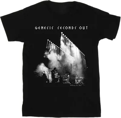 Produktbild von Genesis - "Seconds Out" T-Shirt für Damen BI43237 (L) (Schwarz)