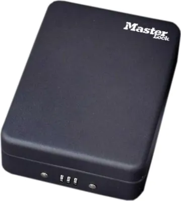 Image de Master Lock Boîte de fermeture pour le voyage P005CEURBLKHRO