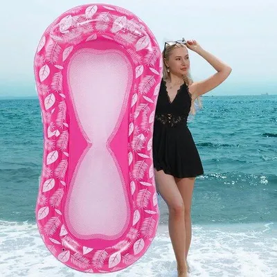 Immagine prodotto di Materassino gonfiabile per piscina Famanu – Amaca galleggiante per adulti