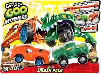 Obrázok produktu pre Akčné figúrky Moose Toys TURBO TYGER VS RUMBLER JAW