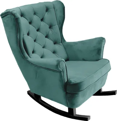 Produktbild von DomoHome polohovateľné kreslo kreslo podrúčky TV kreslo kreslo do obývačky čalúnené kreslo kreslo do obývačky kreslo do obývačky krídlo | 102x81x95cm | Green_29854