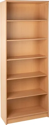 Produktbild von Bücherregal - Buchedekor - 72 x 198 cm - 1 fester Boden - 4 Einlegeböden