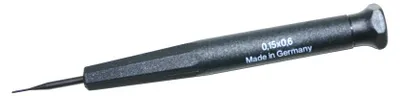 Produktbild von Dönges Uhrmacher-Schraubendreher DIN 8320B, Längsschlitz 0,15 x 0,6 mm