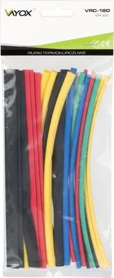 Immagine prodotto di Vayox Tubi termorestringenti 180 mm VRC-180 | Fascette | Manicotti | 24 pezzi
