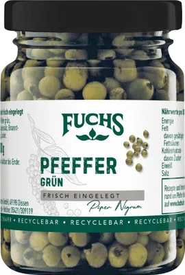 Produktbild von Pfeffer grün eingelegt