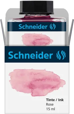 Produktbild von Füllhaltertinte pastell Glas 15ml rose Packung mit 12 Stück
