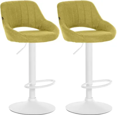 Produktbild von 2er Set drehbarer Barhocker - Hocker - 360° Drehfunktion, bequeme Sitzfläche
