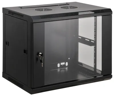 Obrázok produktu pre Intellinet 711753, Nástenný regál, 6U, 60 kg, 19 kg, Čierna
