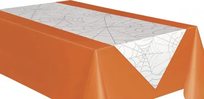Produktbild von Halloween Spinnennetz Tischläufer 2,2m