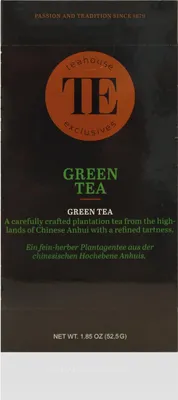 Produktbild von TE Luxury Teahouse Exclusives Green Tea 15 x 3,5g Grüner Tee