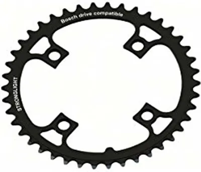 Produktbild von STRONGLIGHT E-Bike Kettenblatt Bosch Gen1/3, Brose schwarz Ausführung 38T