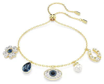 Produktbild von Swarovski Damen Armband Evil Eye Blau SYMBOLICA 5692162