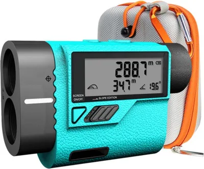 Obrázok produktu pre Happyment Rangefinder Golf – laserový diaľkomer a tréningové zariadenie pre golf – presné meranie až do 600 m – kompaktný a prenosný – golfové príslušenstvo