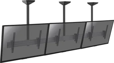 Image de Support plafond menu board 3 écrans 45''-50'' - Hauteur 100cm