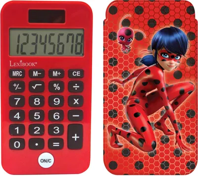 Zdjęcie produktu dla Lexibook Kalkulator kieszonkowy Miraculous: Biedronka i Czarny Kot