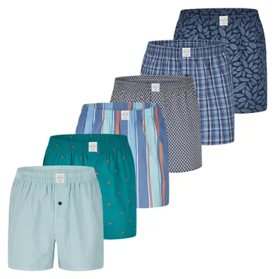 Produktbild von MG-1 Jungen Boxer 6-Pack Classics - mehrfarbig 12 - Größe 176