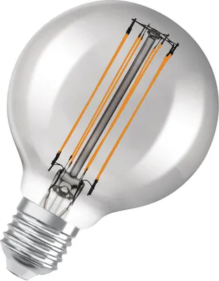Produktbild von OSRAM Vintage 1906 LED CLASSIC SLIM Filament Globe 11W 818 Rauchglas E27 Lampe 500lm 1800K warmweiss wie 42W dimmbar 4099854090783