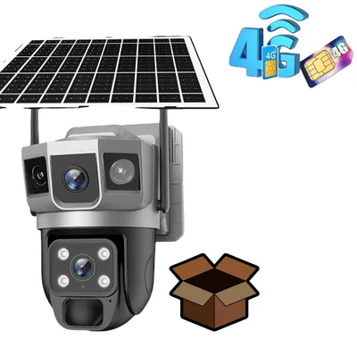 Obrázek produktu pro IP kamera, rozlišení 12 MP, 4G konektivita, 4G kamera (bez SIM karty)