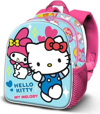 Immagine prodotto di Karactermania Hello Kitty Przyjaźń Plecak 3D Premium 31cm dla Szkoły i Wypoczynku