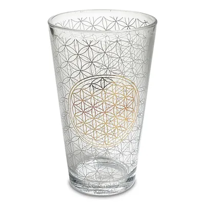 Image de Verre à Boire Fleur de Vie - 480 Ml Paquet De 2 Pièces