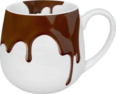 Produktbild von Könitz Becher Chocolate Seduction, Tasse, Kaffeetasse, Porzellan, Braun, 400 ml, 1111432762