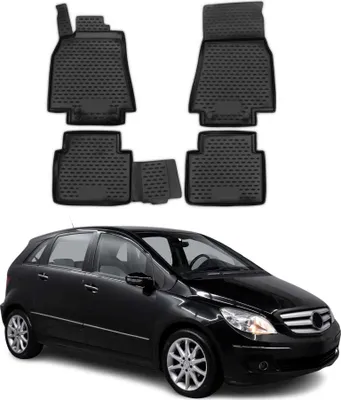 Immagine prodotto di 2005-2011 Mercedes Classe B W245 Tappetini TPE Nero 4 pezzi