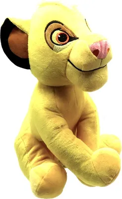 Produktbild von Der König der Löwen (Simba) Sitzendes Plüschtier – Weich & Kuschelig mit Sound (30cm)